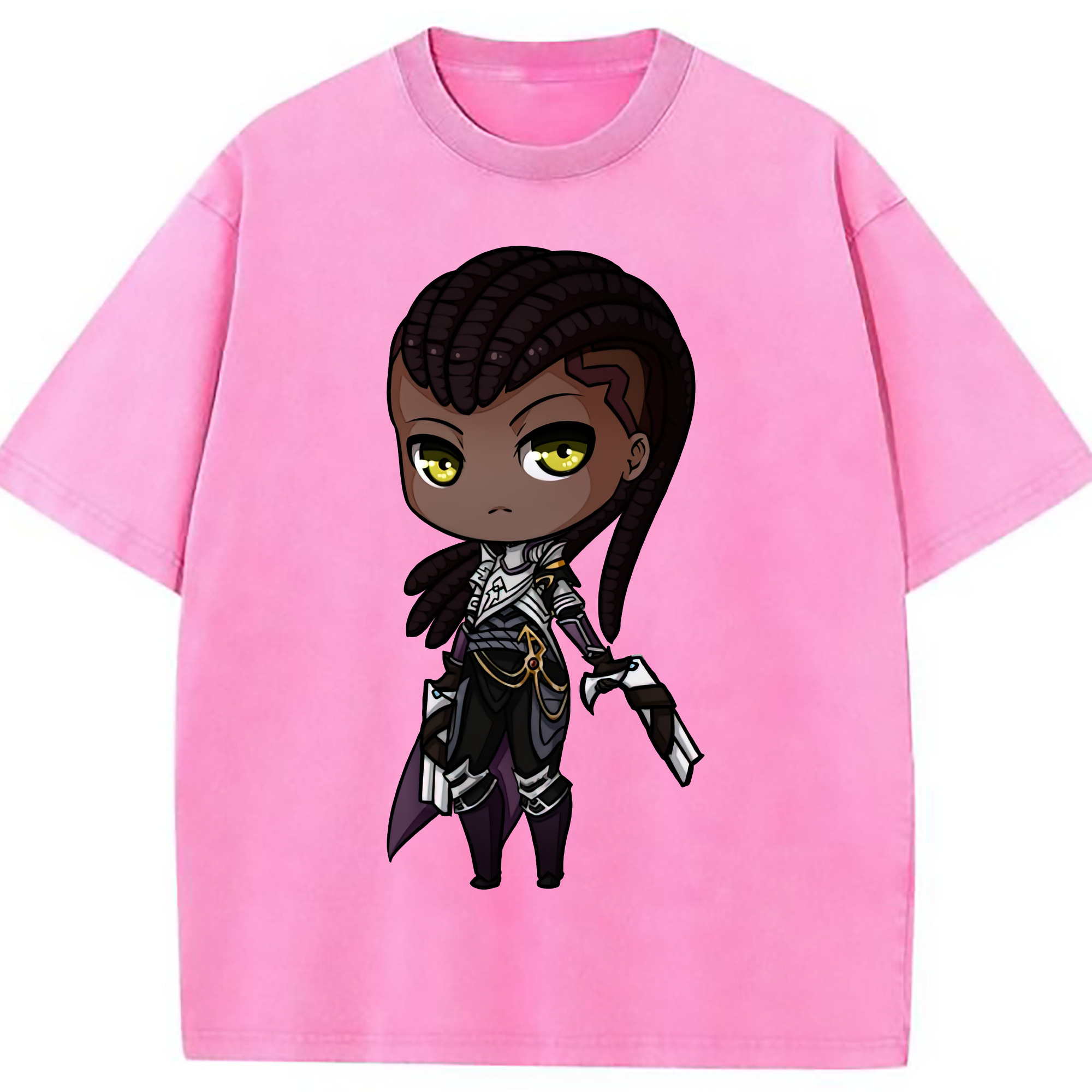 （画像用） リーグ・オブ・レジェンド League of Legends LOL 綿100% ヴィンテージ風 半袖Tシャツ（フロントプリント）